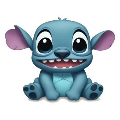 Stich en la playa sticker