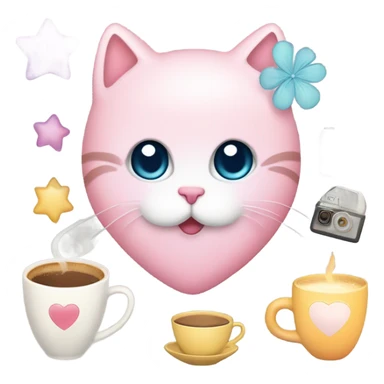 Give me a pack of aesthetic emojis  sticker