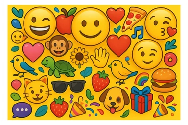 show more emoji sticker