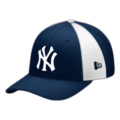 newyork yankees cap sticker
