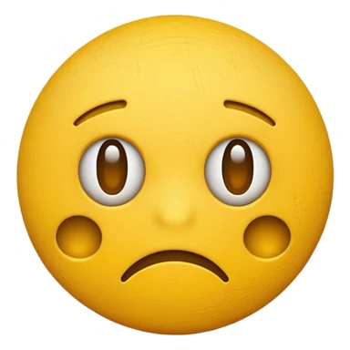 frustrated yellow emoji sticker