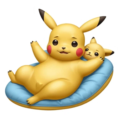 Pikachu dormido sticker