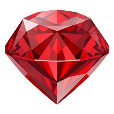 Red diamond with "RED" written on its front sticker