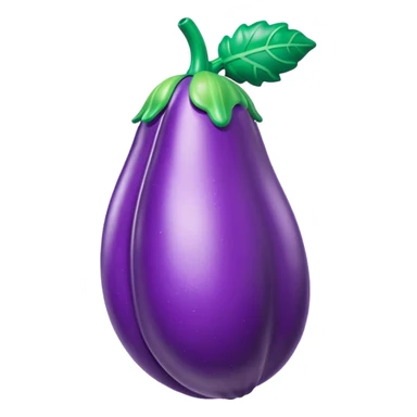jeff koons inflatable eggplant pinata sticker
