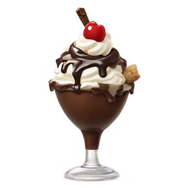 chocolate overload sundae sticker