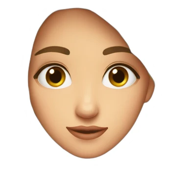 Lexie luna face sticker