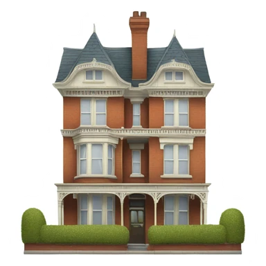 edwardian house sticker