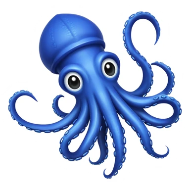 squid fake bait fishing sticker