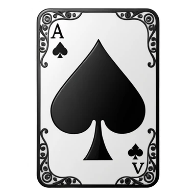 ace of spades sticker