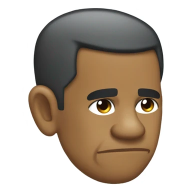 Barack Obama thumbs down sticker