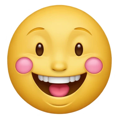 laughing face emoji sticker