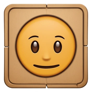 cardboard sign sticker