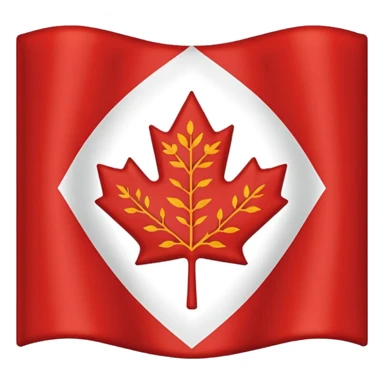 Final Canadian red ensign flag sticker