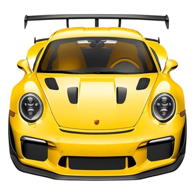 Porsche gt3 Rs 992 front  sticker