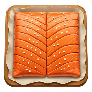 Salmone al forno sticker