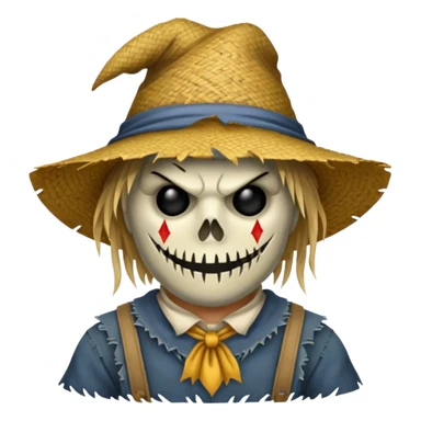 scarecrow villain sticker