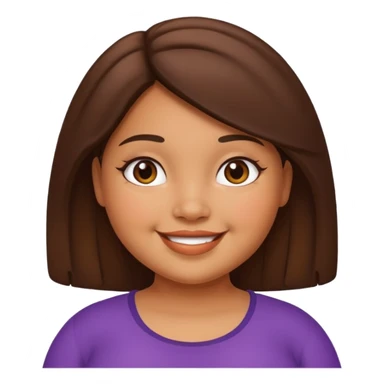 Latina girl fat sticker