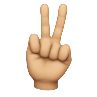 West coast hand sign twisted  sticker