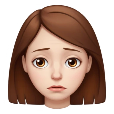 sad 30 year old woman sticker