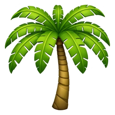 Un emoji de cigua palmera sticker