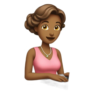 Housewife-home-laptop sticker