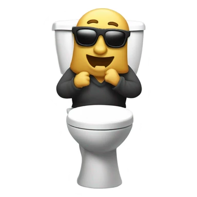 skibidi toilet rizz  sticker