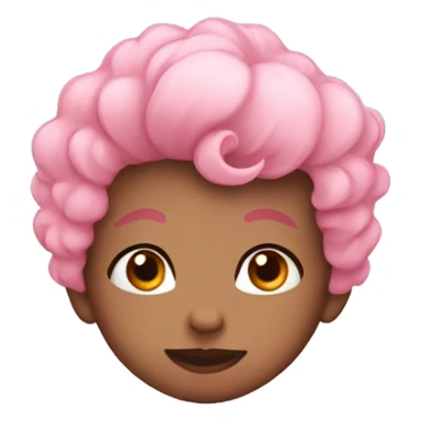 baby pink hart sticker