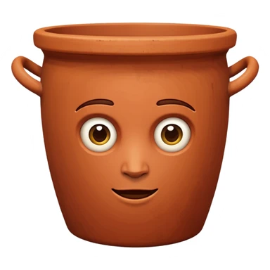 terracotta pot sticker