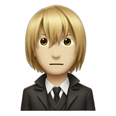 light yagami from death note sticker