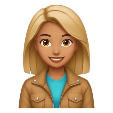 A baddie girl sticker