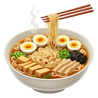 smoking hot ramen sticker