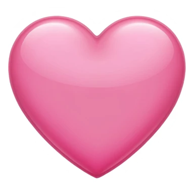 Pink beautiful shining heart  sticker