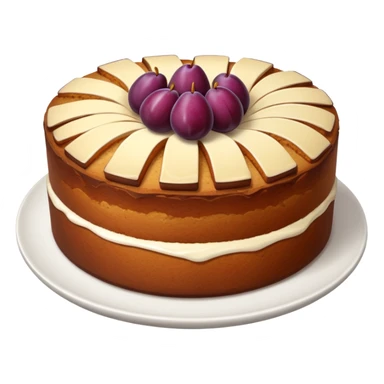 plum cake sticker