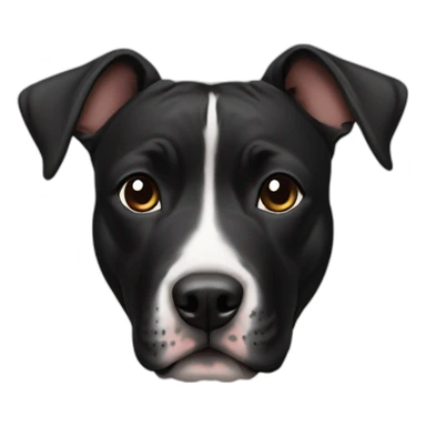 black amstaff sticker