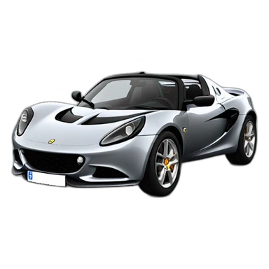 Lotus Elise s1 grey sticker