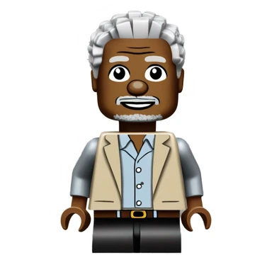 MORGAN FREEMAN lego full body sticker