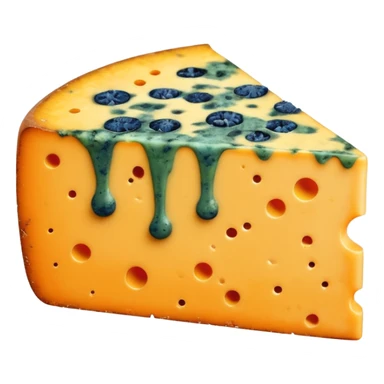 moldy orange cheese s sticker
