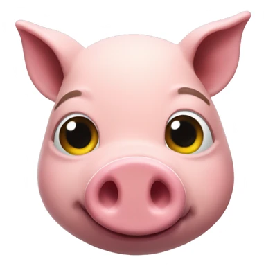 A pig playing fortnite  sticker