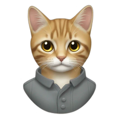 Chat sur chameaux sticker