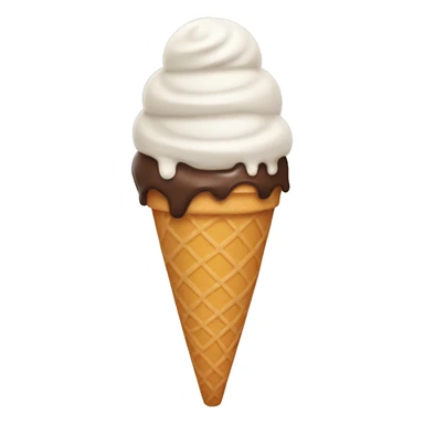 ice cream cono sticker