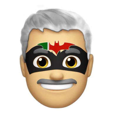 Batman with 🇵🇸 flag sticker