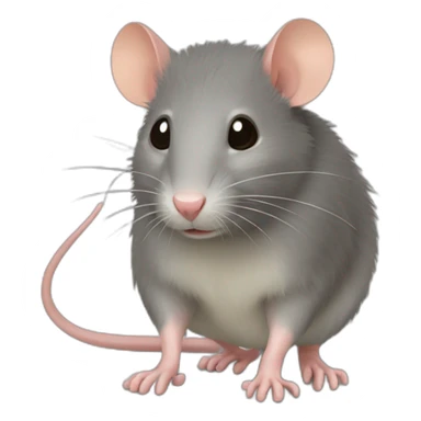 Rat des champs sticker