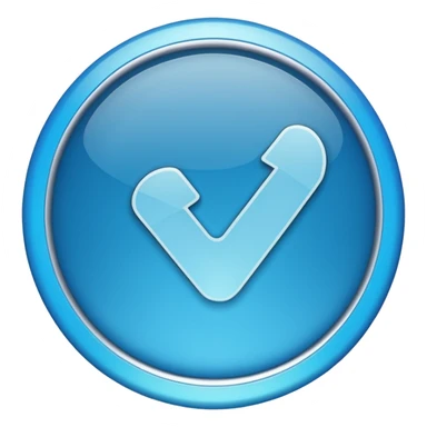 Whatsapp Verified blue tick sticker