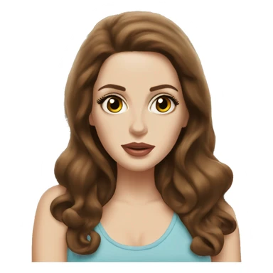 Lana del rey at the Mexican taco truck sticker