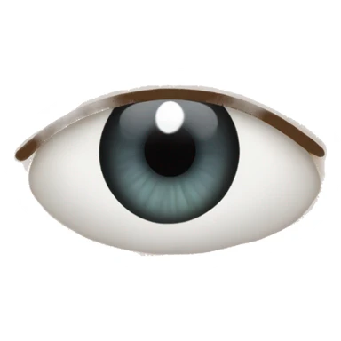 a girl with a big stye in her eye sticker