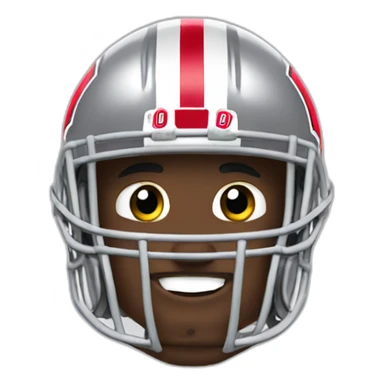 Ohio State buckeyes football sticker