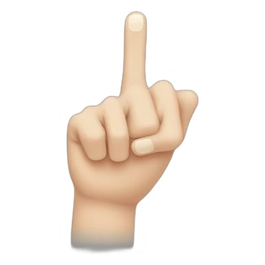 index finger point at three circles in different color sticker