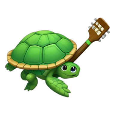 Tortuga jugando pádel sticker