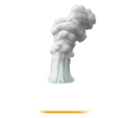 Geyser white sticker