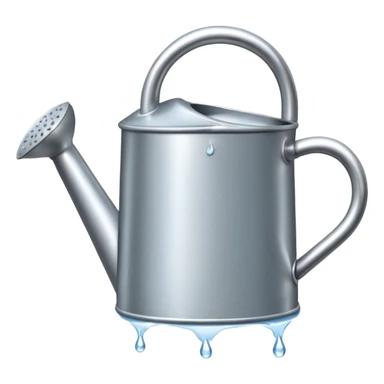 watering can with water coming from it sticker